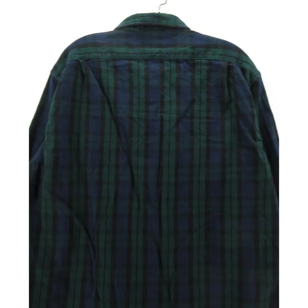 J Crew Shirt XL Midweight Flannel Double Brushed Classic Tartan Plaid - Picture 7 of 11